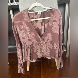 Wilfred Pink Floral Blouse